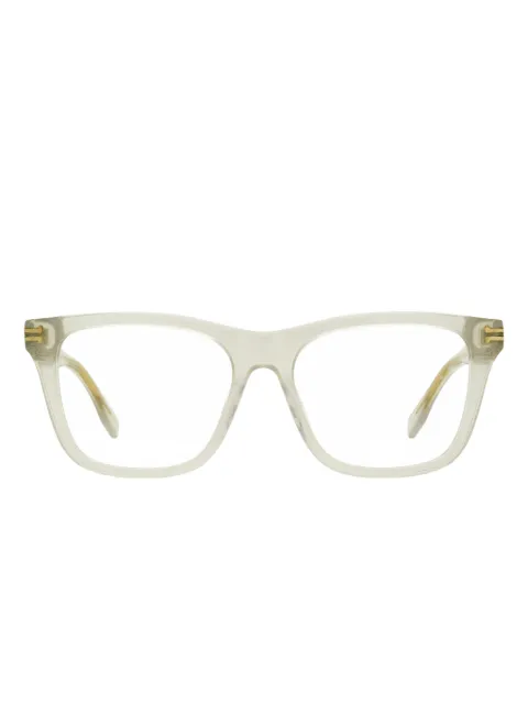 Marc Jacobs Eyewear wayfarer-logo glasses Neutrals 107055FWM5216