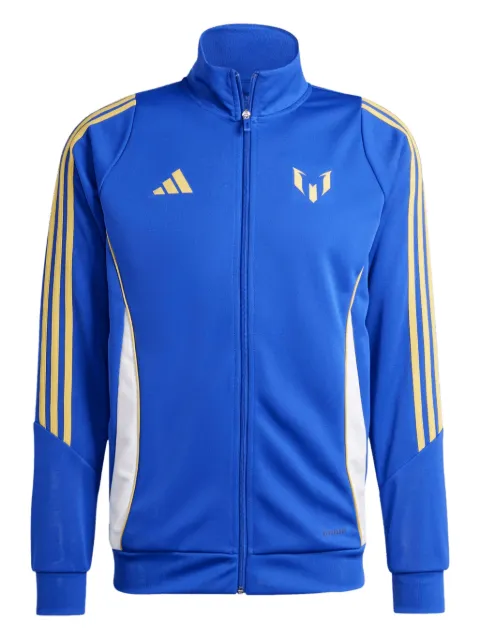 adidas Messi three-stripe track jacket Blue IS6465
