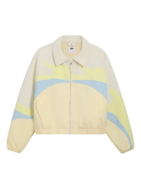 PUMA graphic zip jacket Neutrals 62821733