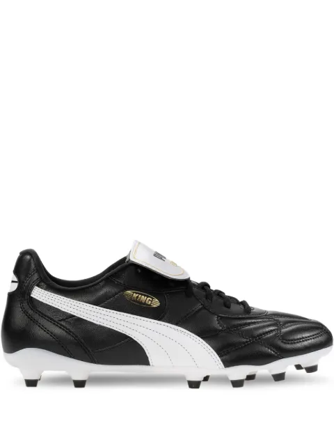 PUMA King logo-print sneakers Black 10734801