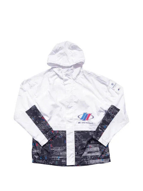 PUMA BMW Motorsport hooded graphic jacket White 53111902