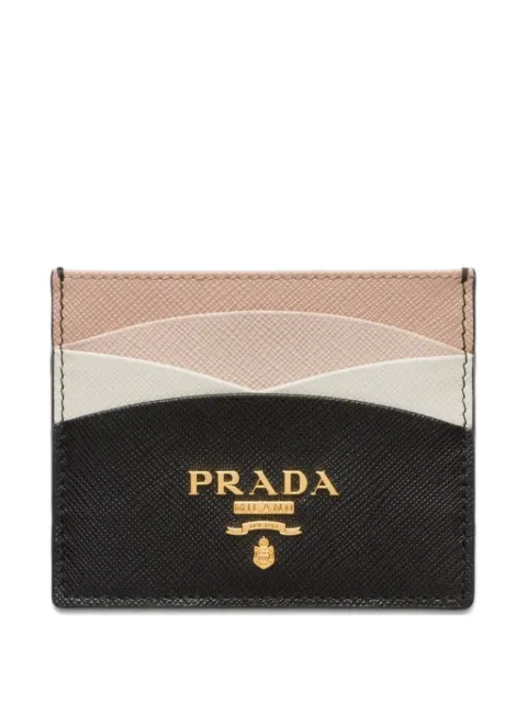 Prada leather card holder Black 1MC025ZLP