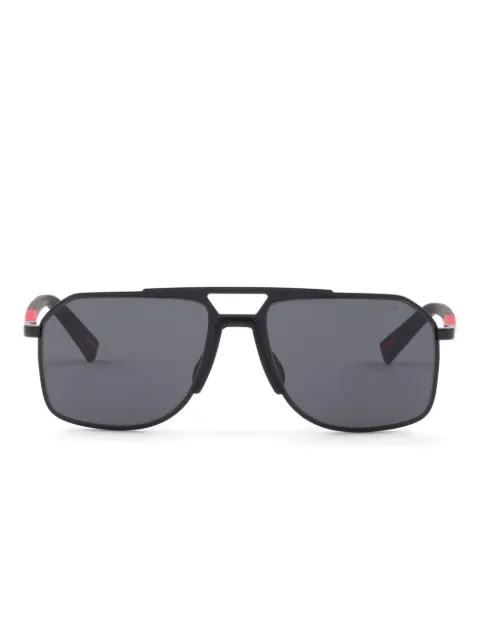Prada Eyewear Linea Rossa pilot-frame sunglasses Black SPSB51C056E1BO