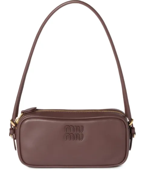 Miu Miu leather shoulder bag Brown 5NE024AF8W