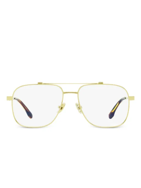 Victoria Beckham Eyewear double-bridge glasses Gold VB213856714