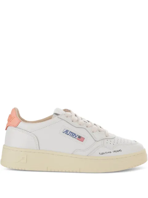 Autry Medalist perforated leather sneakers White AULWDL03
