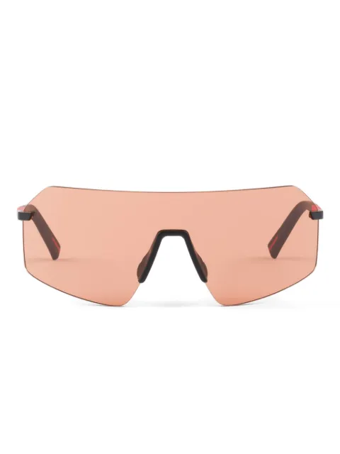 Prada Linea Rossa oversized logo sunglasses Black SPSB50C036E1BO