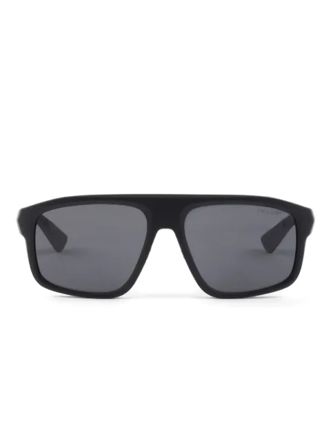 Prada Eyewear Linea Rossa rectangle-frame sunglasses Black SPSB02C059E1BO