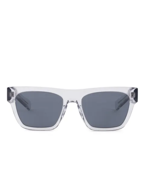 Prada Eyewear logo-print rectangle-frame sunglasses White SPRC03C054E17P