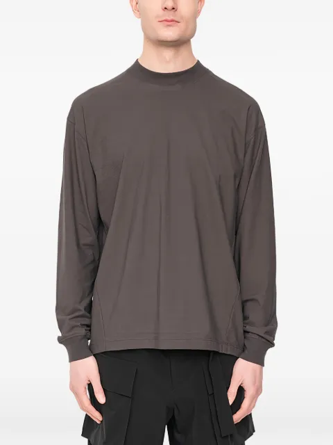 The Viridi-Anne long-sleeve T-shirt Brown COTTONJERSEYLONGSLEEVETSHIRT