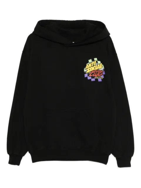 Anti Social Social Club Artic Snowmobile hoodie Black ARTICSNOWMOBILEHOODIE
