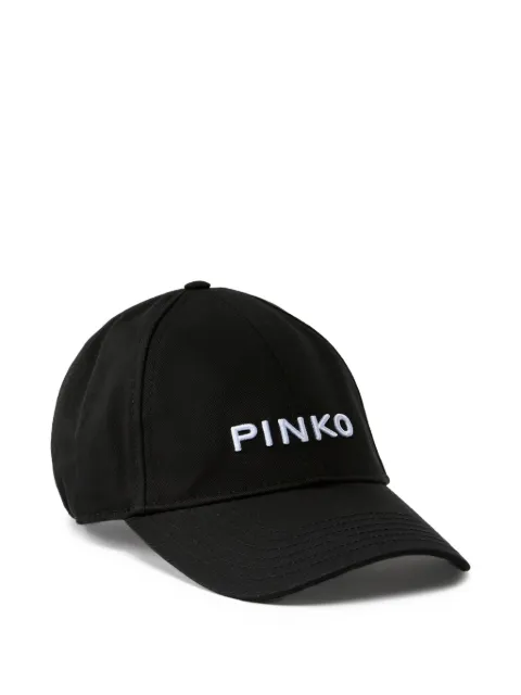 PINKO cap with peak and embroidered logo Black 106739A38Q