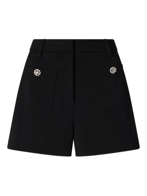 PINKO shorts with jewel buttons Black 106483A32G