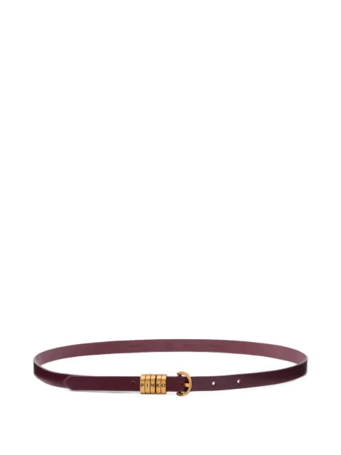 PINKO belt with lettering logo Red 105479A1AC