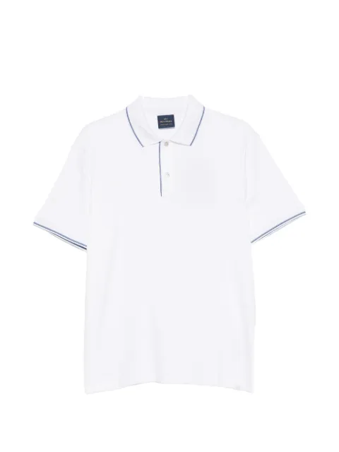 Paul & Shark contrast-trim polo shirt White 26411266