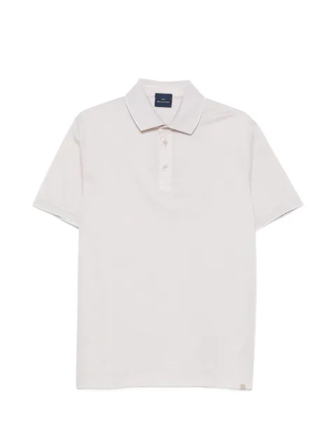 Paul & Shark contrast-trim short-sleeve polo shirt Neutrals 26411205