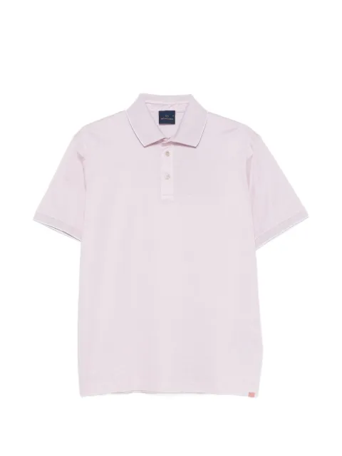 Paul & Shark contrast-trim short-sleeve polo shirt Pink 26411205