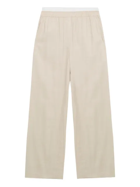 SIMKHAI Bristol poplin trousers Neutrals 3254117LSOLID