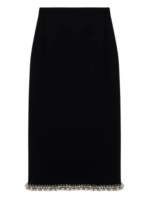SIMKHAI Idina embellished midi skirt Black 6253110K