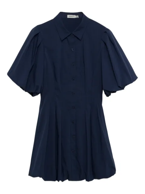 SIMKHAI Cleo balloon-sleeve mini dress Blue SI1030T