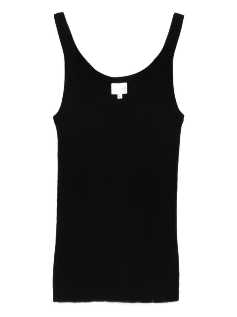 HERSKIND ribbed-trims vest Black 5832825