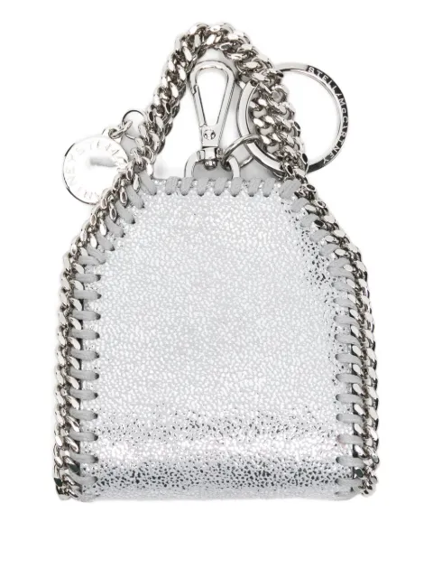 Stella McCartney Falabella airpods case keyring Silver 7V0108WP03018101