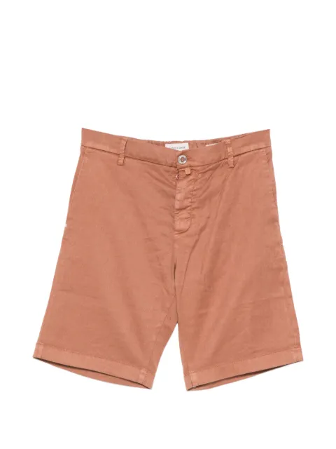 Jacob Cohën logo-patch cotton-blend shorts Orange JUMN0017001S4269TR