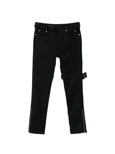 Rick Owens Blixa belted jeans Black RL01F2303CWS
