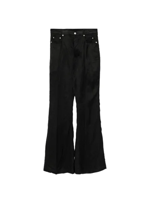 Rick Owens Bolan pocket bootcut trousers Black RR01F2335K