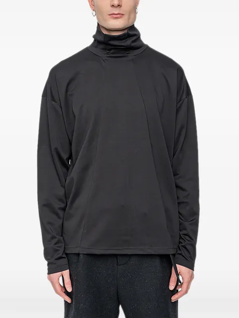The Viridi-Anne turtleneck sweatshirt Black MENSTSHIRT