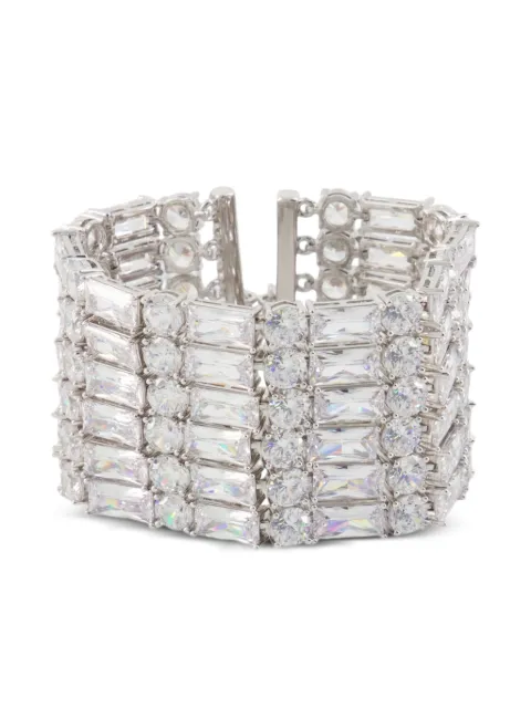Self-Portrait crystal bracelet Silver RS26602BSL