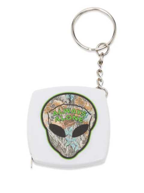 Anti Social Social Club Alien keyring White ALIENMINIKEYCHAINTAPEMEASURE