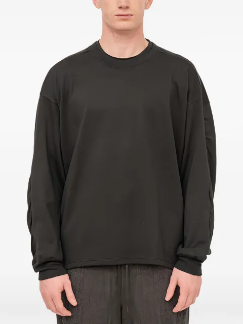 The Viridi-Anne long-sleeve sweatshirt Black LSTSHIRT