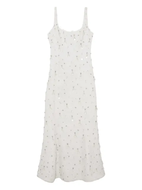 SIMKHAI Briella embelished dress White 4251006H
