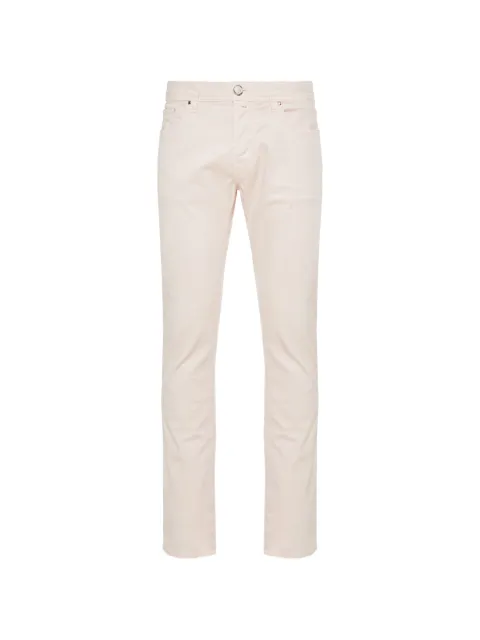 Jacob Cohën logo-patch trousers Neutrals JUMQE004054S3756TR