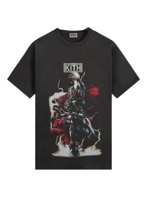 KITH x Marvel thor-graphic T-shirt Black KHM034329001