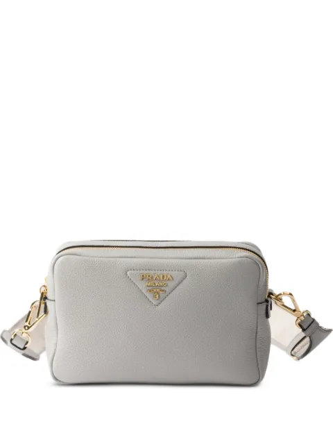 Prada small logo-detail shoulder bag Grey 1BH082VDNM2DKV