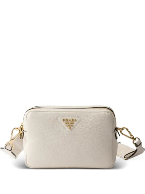 Prada small leather shoulder bag White 1BH082VDNM2DKV