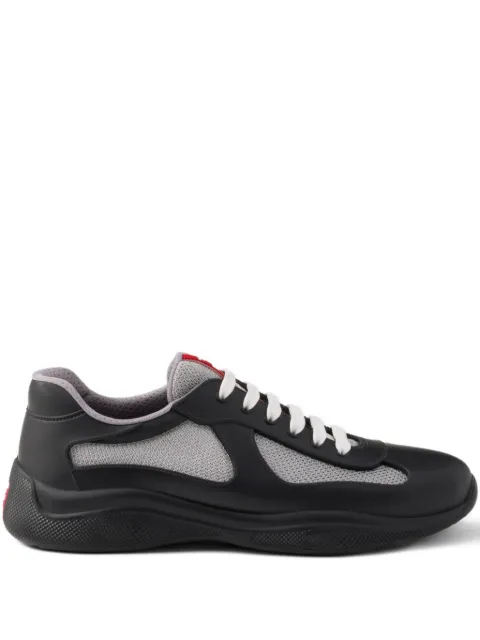 Prada America's Cup logo badge sneakers Black 4E6500F0253LLJ