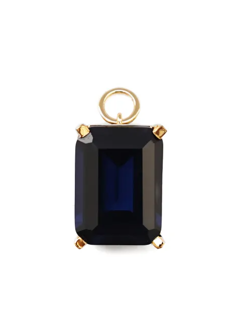 Izabel Display embelished-stone pendant earrings Gold CCMP