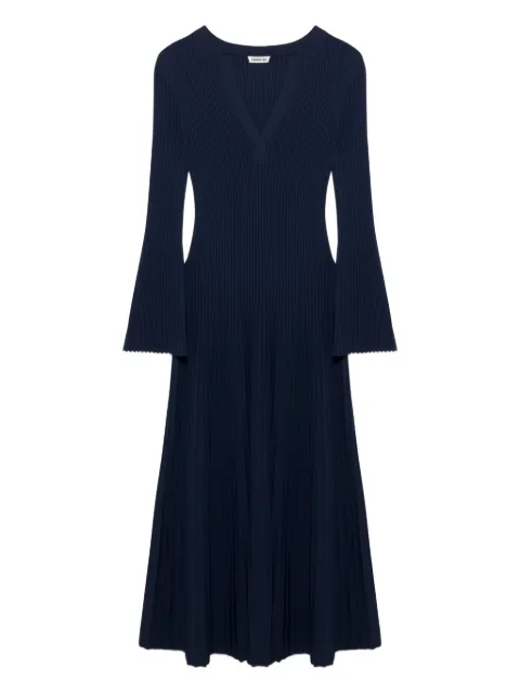SIMKHAI Genna bell-sleeve midi dress Blue 4251020KMIDNIGHT
