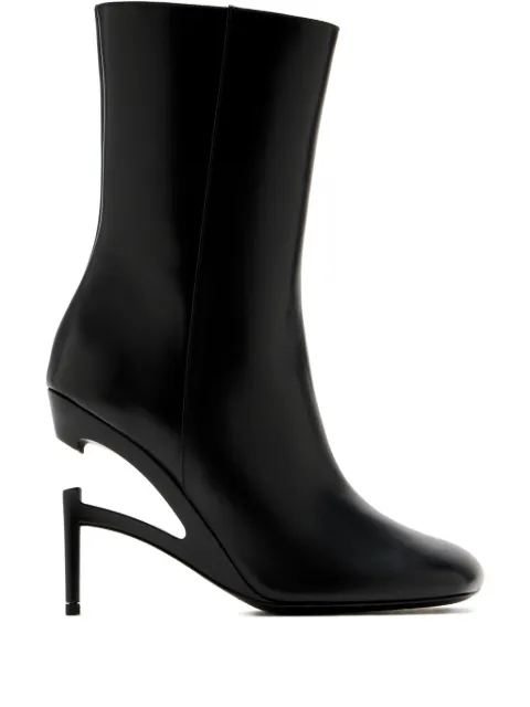 B1ARCHIVE zip-up ankle boots Black NVLF0009