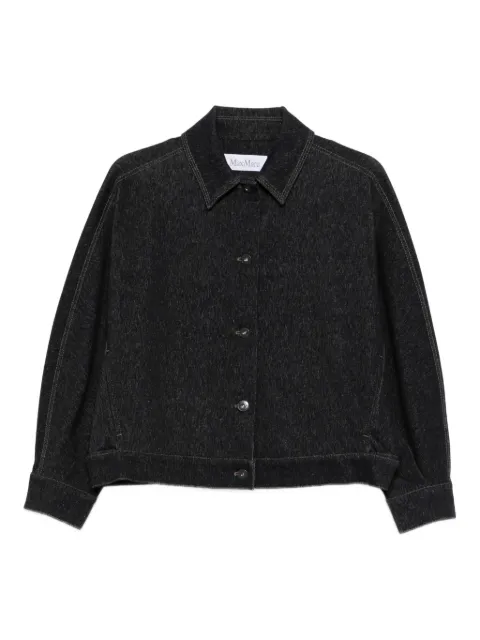 Max Mara long sleeves cropped jacket Blue 2611911038600