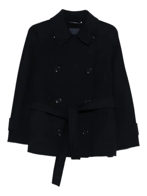 'S Max Mara Louise double-breasted coat Black 2619081041600