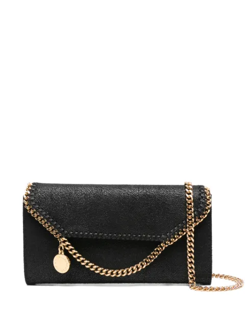 Stella McCartney Falabella chain-strap wallet Black 7P0086W93551000