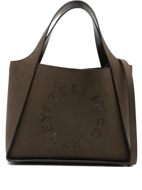 Stella McCartney logo crossbody tote bag Brown 513860WP0547