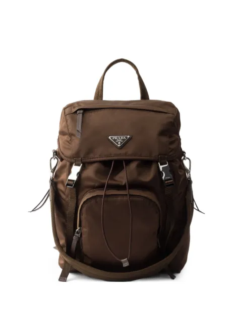 Prada Re-nylon backpack Brown 1BZ039VDMMRV44
