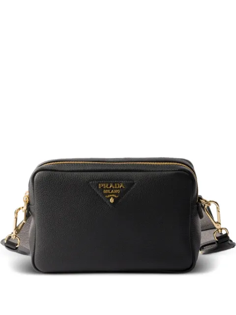 Prada small leather shoulder bag Black 1BH082VDNM2DKV