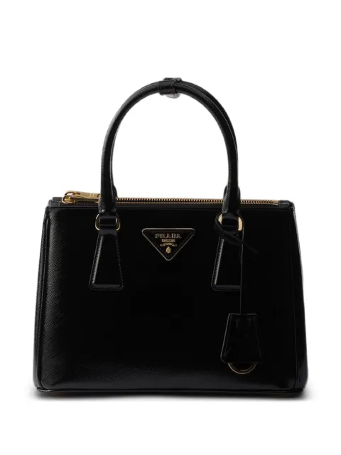 Prada small Galleria leather tote bag Black 1BA896VEOO2AO6