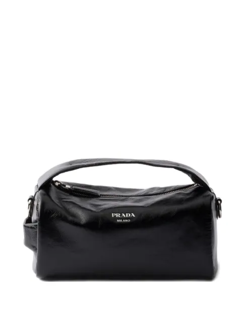Prada leather shoulder bag Black 2VH188VDOO2CYR